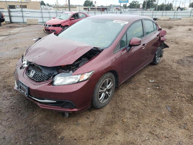 Photo 1 VIN: 2HGFB2F51DH569817 - HONDA CIVIC LX 