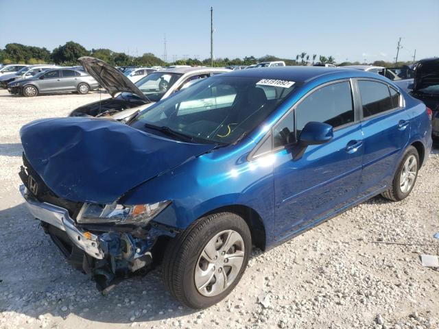 Photo 1 VIN: 2HGFB2F51DH580901 - HONDA CIVIC LX 