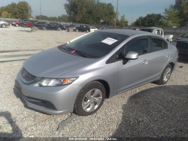 Photo 1 VIN: 2HGFB2F51DH581031 - HONDA CIVIC SDN 