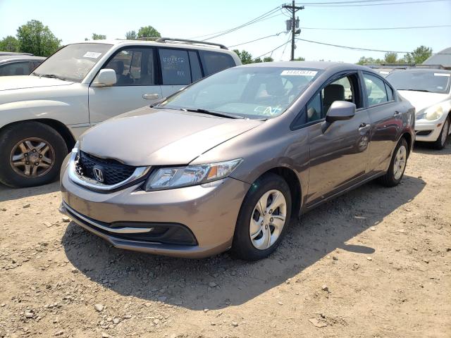 Photo 1 VIN: 2HGFB2F51DH590408 - HONDA CIVIC LX 