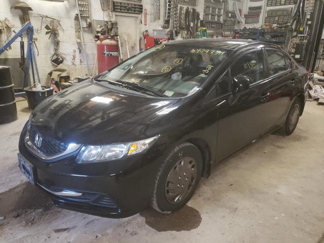 Photo 1 VIN: 2HGFB2F51DH595236 - HONDA CIVIC LX 