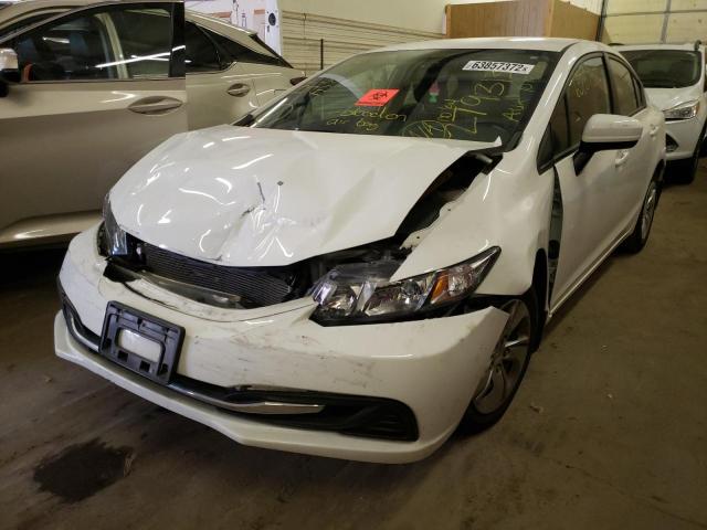 Photo 1 VIN: 2HGFB2F51EH503785 - HONDA CIVIC LX 