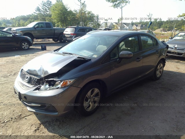 Photo 1 VIN: 2HGFB2F51EH508663 - HONDA CIVIC SEDAN 