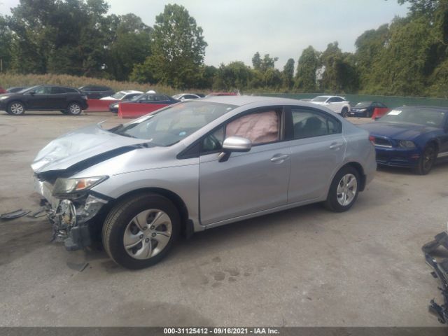 Photo 1 VIN: 2HGFB2F51EH517153 - HONDA CIVIC SEDAN 