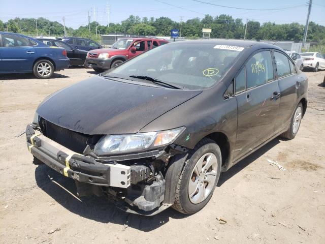 Photo 1 VIN: 2HGFB2F51EH517704 - HONDA CIVIC LX 