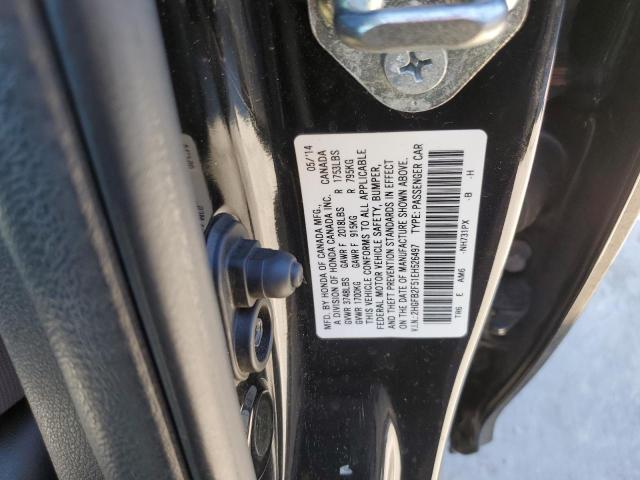 Photo 12 VIN: 2HGFB2F51EH526497 - HONDA CIVIC 