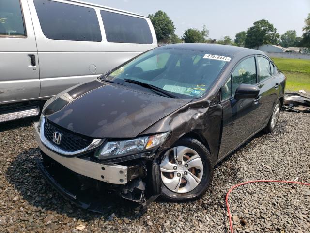 Photo 1 VIN: 2HGFB2F51EH532090 - HONDA CIVIC LX 