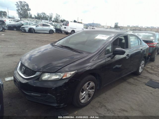 Photo 1 VIN: 2HGFB2F51EH555109 - HONDA CIVIC SEDAN 