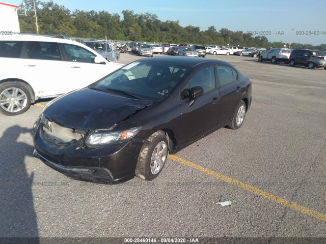 Photo 1 VIN: 2HGFB2F51EH557734 - HONDA CIVIC SEDAN 