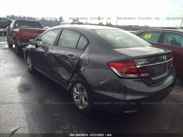 Photo 2 VIN: 2HGFB2F51FH533001 - HONDA CIVIC SEDAN 