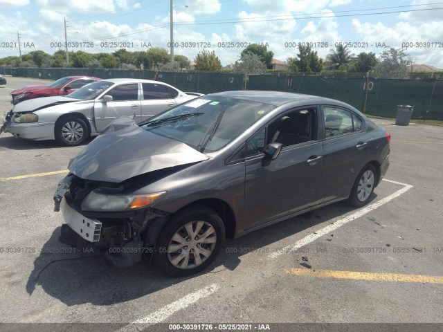 Photo 1 VIN: 2HGFB2F52CH303284 - HONDA CIVIC SDN 