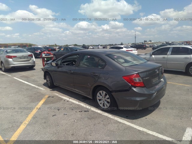 Photo 2 VIN: 2HGFB2F52CH303284 - HONDA CIVIC SDN 