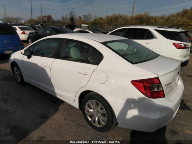 Photo 2 VIN: 2HGFB2F52CH521466 - HONDA CIVIC SDN 