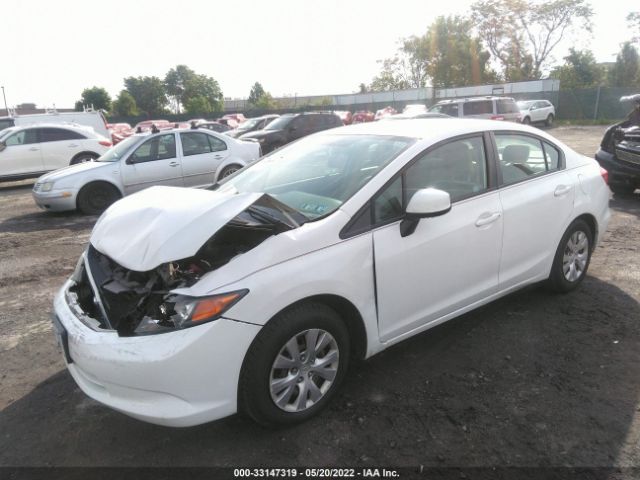 Photo 1 VIN: 2HGFB2F52CH525419 - HONDA CIVIC SDN 