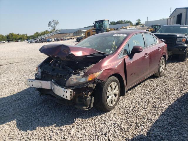 Photo 1 VIN: 2HGFB2F52CH534878 - HONDA CIVIC LX 