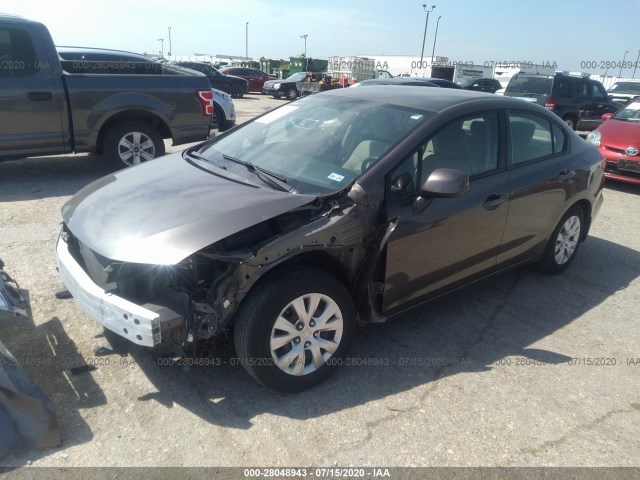 Photo 1 VIN: 2HGFB2F52CH564706 - HONDA CIVIC SDN 