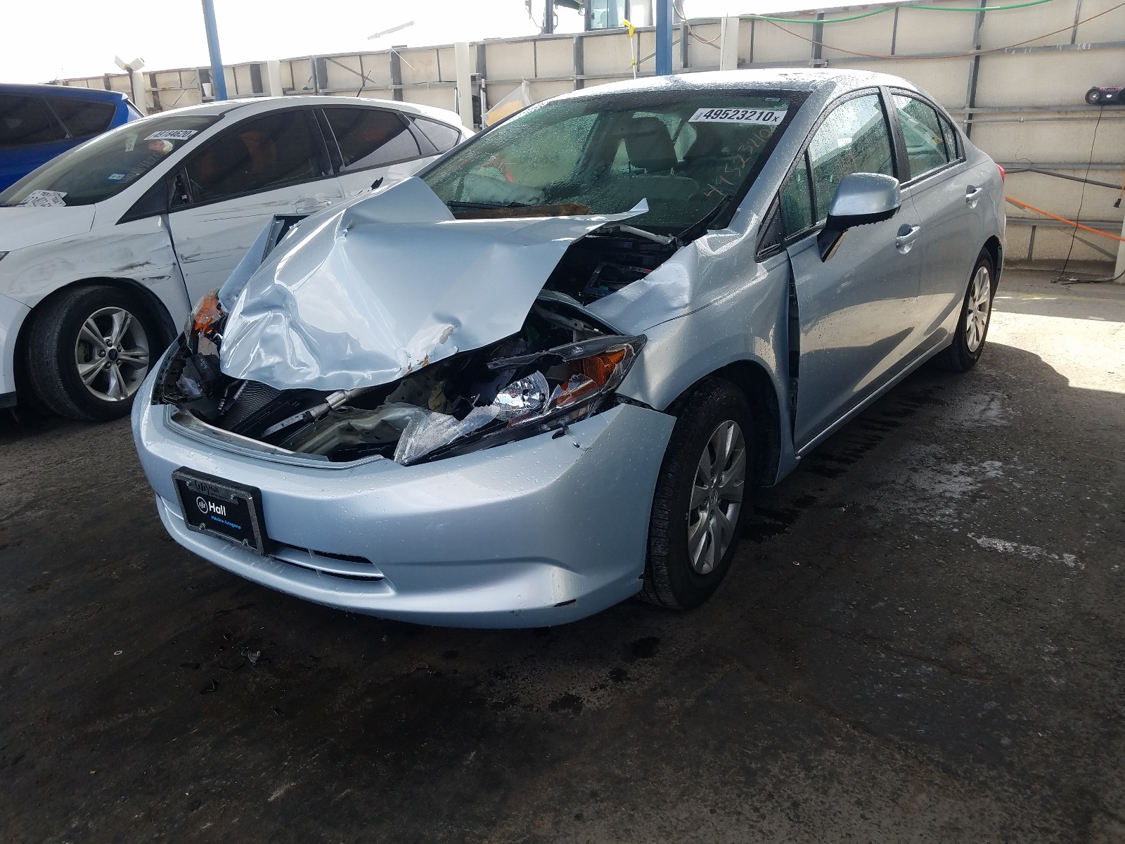 Photo 1 VIN: 2HGFB2F52CH571848 - HONDA CIVIC LX 