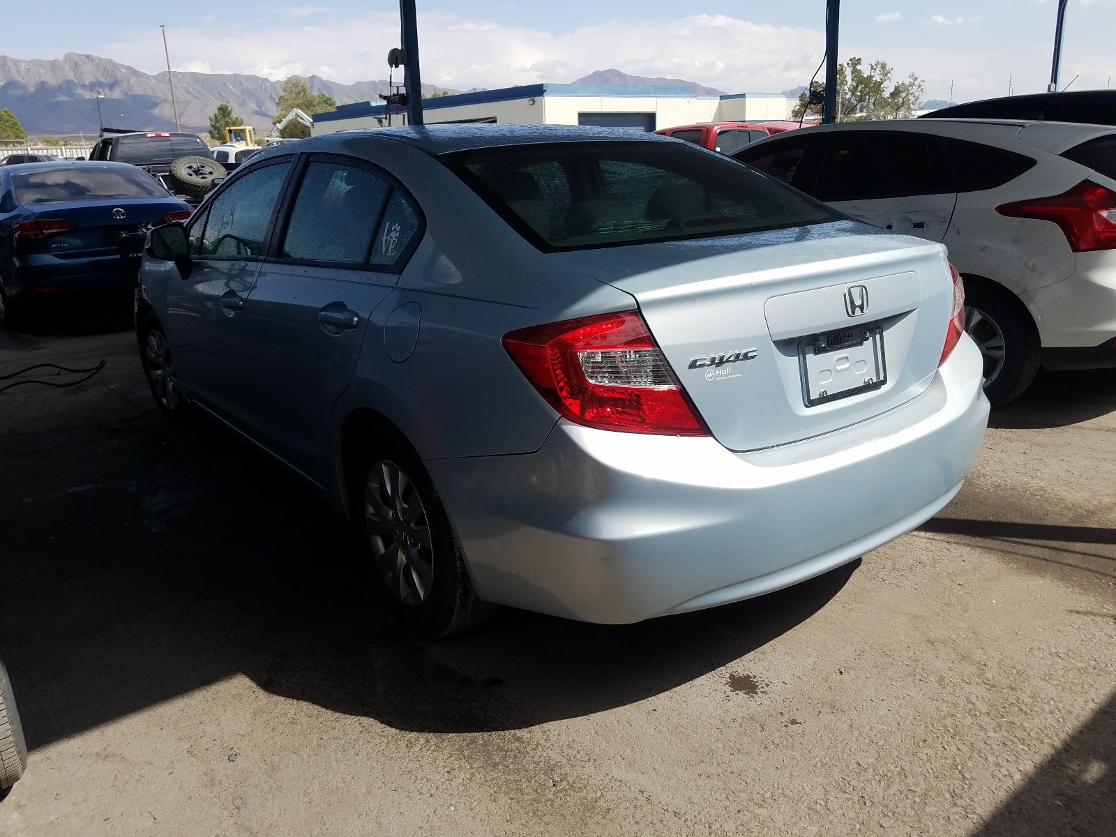 Photo 2 VIN: 2HGFB2F52CH571848 - HONDA CIVIC LX 