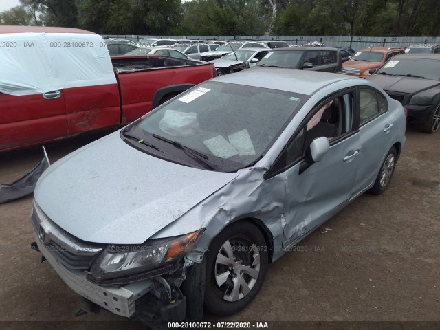 Photo 1 VIN: 2HGFB2F52CH574104 - HONDA CIVIC SDN 