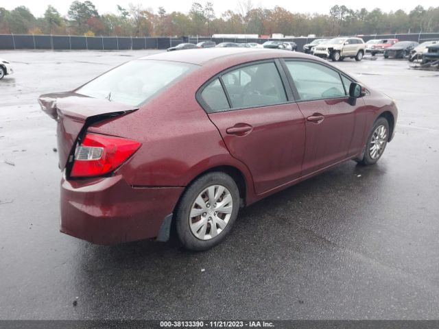 Photo 3 VIN: 2HGFB2F52CH575219 - HONDA CIVIC SDN 