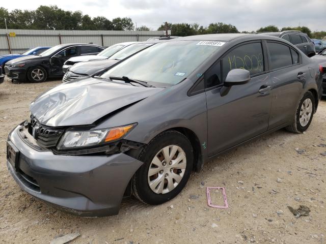 Photo 1 VIN: 2HGFB2F52CH595549 - HONDA CIVIC LX 