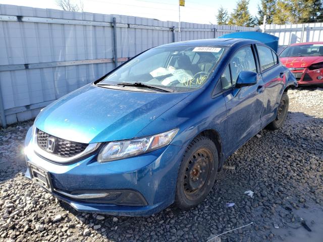 Photo 1 VIN: 2HGFB2F52DH006095 - HONDA CIVIC LX 