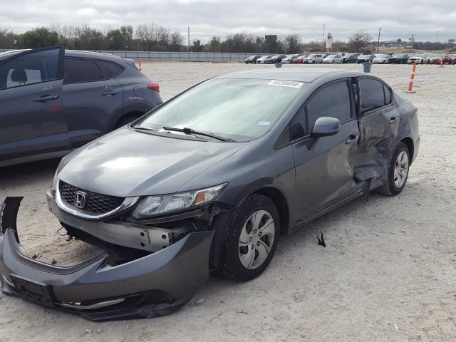 Photo 1 VIN: 2HGFB2F52DH300709 - HONDA CIVIC LX 