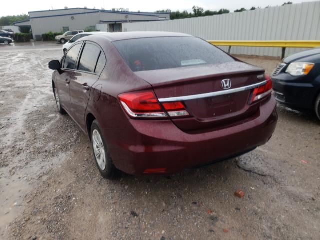 Photo 2 VIN: 2HGFB2F52DH511795 - HONDA CIVIC LX 