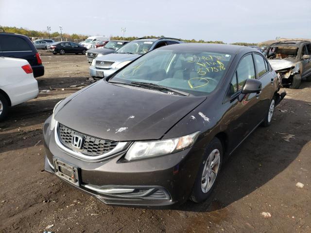 Photo 1 VIN: 2HGFB2F52DH517578 - HONDA CIVIC LX 