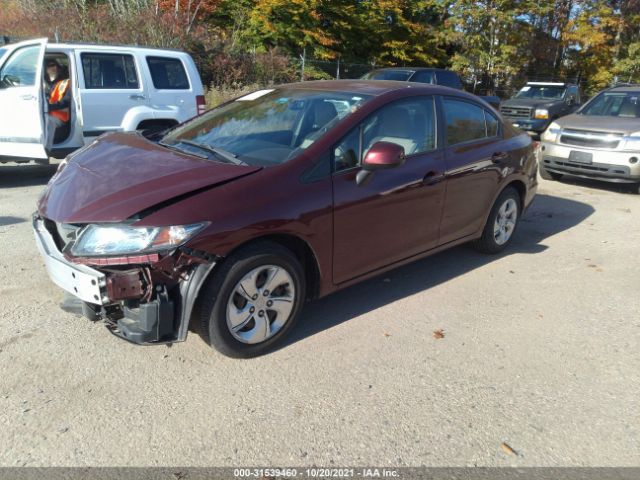 Photo 1 VIN: 2HGFB2F52DH549141 - HONDA CIVIC SDN 