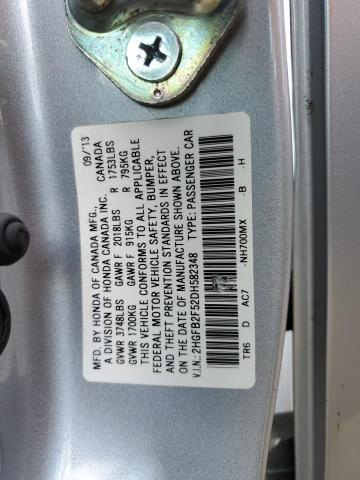 Photo 11 VIN: 2HGFB2F52DH582348 - HONDA CIVIC 