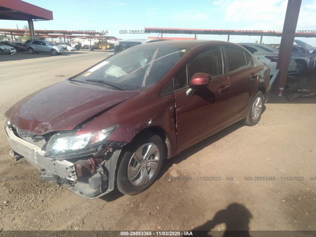 Photo 1 VIN: 2HGFB2F52DH594404 - HONDA CIVIC SDN 