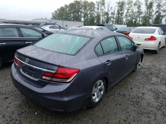 Photo 3 VIN: 2HGFB2F52EH515816 - HONDA CIVIC LX 