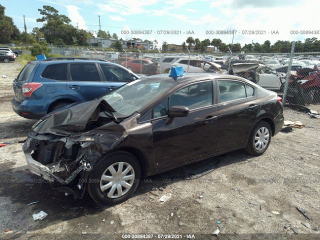 Photo 1 VIN: 2HGFB2F52EH521230 - HONDA CIVIC SEDAN 