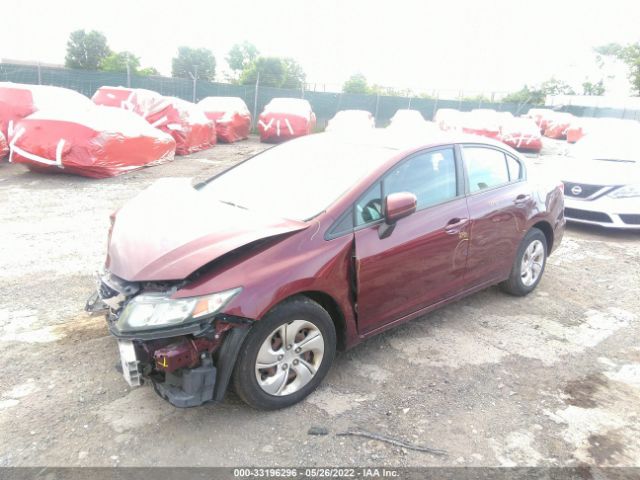 Photo 1 VIN: 2HGFB2F52EH521776 - HONDA CIVIC SEDAN 