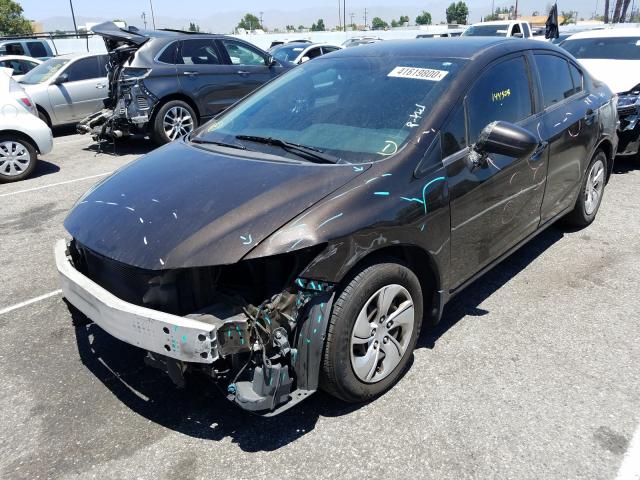 Photo 1 VIN: 2HGFB2F52EH528291 - HONDA CIVIC LX 