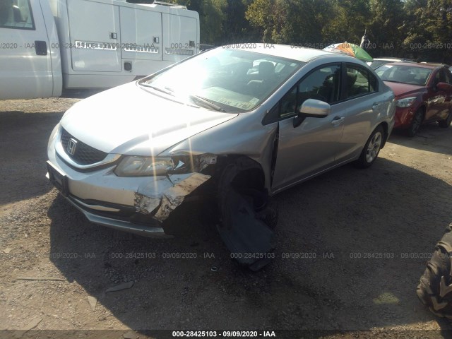 Photo 1 VIN: 2HGFB2F52EH529442 - HONDA CIVIC SEDAN 