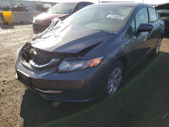 Photo 1 VIN: 2HGFB2F52FH507720 - HONDA CIVIC LX 