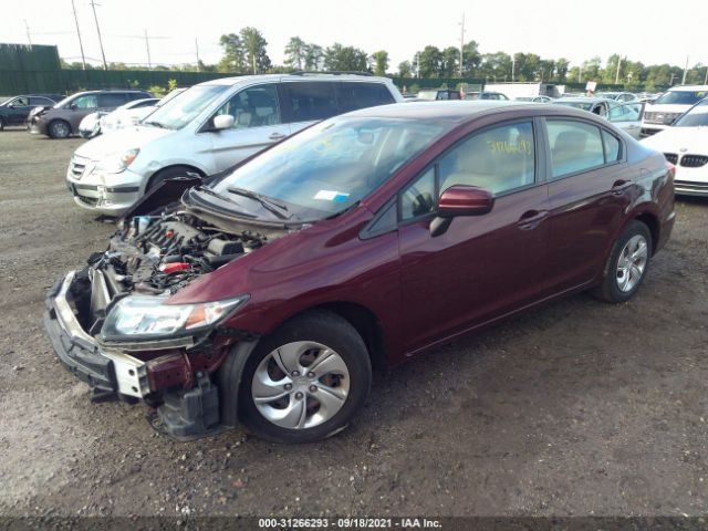 Photo 1 VIN: 2HGFB2F52FH543536 - HONDA CIVIC SEDAN 