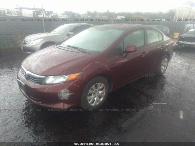 Photo 1 VIN: 2HGFB2F53CH559658 - HONDA CIVIC SDN 