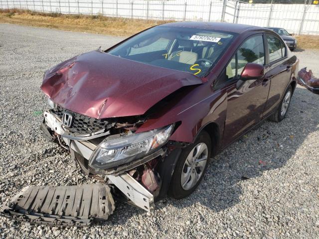 Photo 1 VIN: 2HGFB2F53DH503916 - HONDA CIVIC LX 