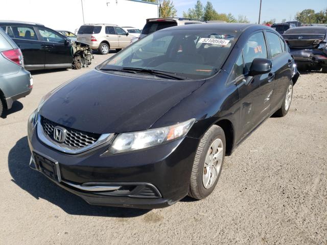 Photo 1 VIN: 2HGFB2F53DH510560 - HONDA CIVIC LX 