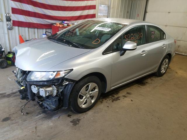 Photo 1 VIN: 2HGFB2F53DH547527 - HONDA CIVIC LX 