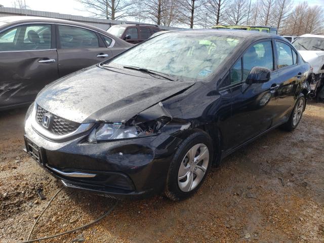 Photo 1 VIN: 2HGFB2F53DH555725 - HONDA CIVIC LX 