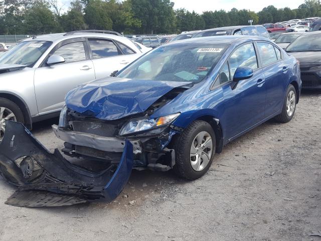 Photo 1 VIN: 2HGFB2F53DH562058 - HONDA CIVIC LX 