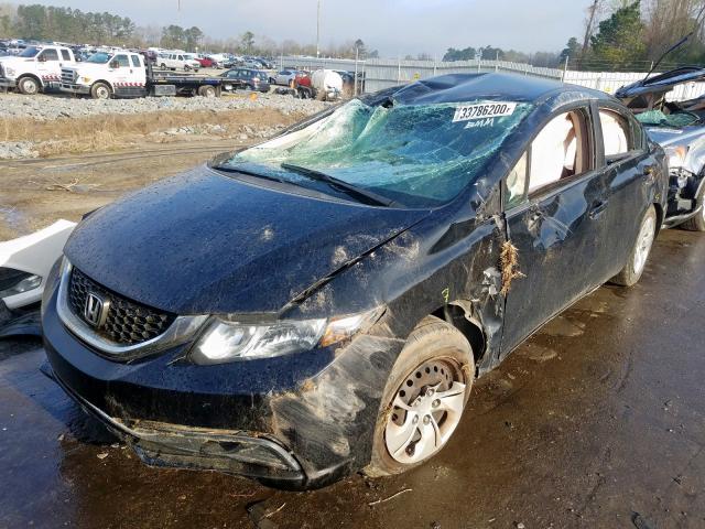 Photo 1 VIN: 2HGFB2F53DH569608 - HONDA CIVIC LX 