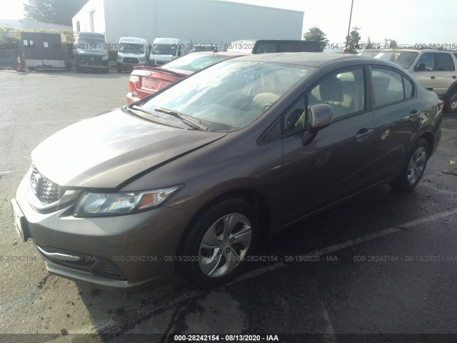 Photo 1 VIN: 2HGFB2F53DH597506 - HONDA CIVIC SDN 