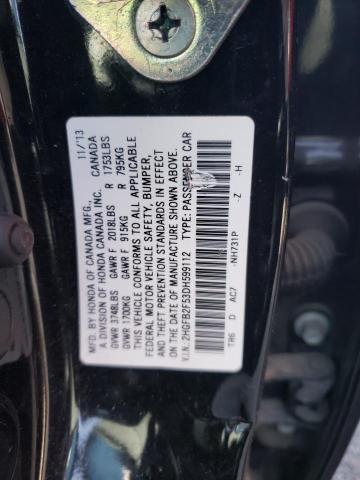 Photo 11 VIN: 2HGFB2F53DH599112 - HONDA CIVIC LX 