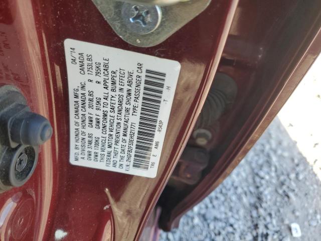 Photo 11 VIN: 2HGFB2F53EH521771 - HONDA CIVIC LX 