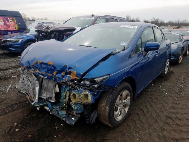 Photo 1 VIN: 2HGFB2F53EH527179 - HONDA CIVIC LX 